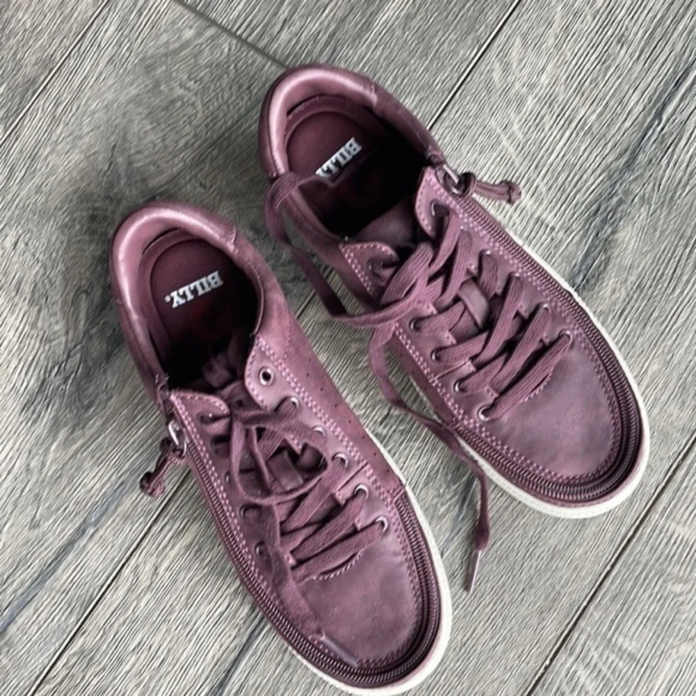 NWT Billy shoes size 6 wine colored Lace up zip up Loafer - Picture 2 of 6